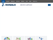 Tablet Screenshot of mondelio.com